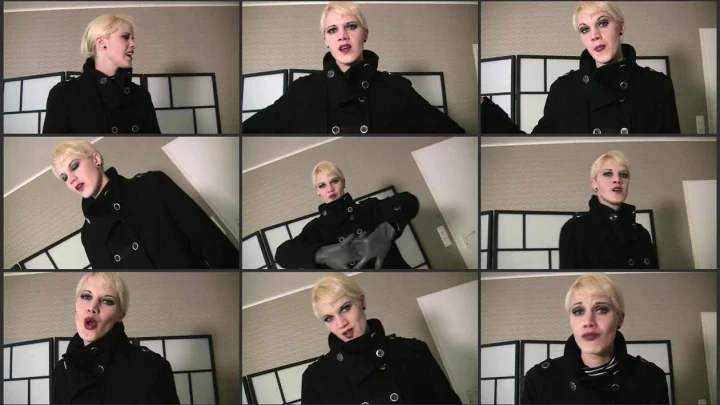 Screenshot 1 aus House Slave Faceslapping – German Femdom Mia Mane (Miss Melena)