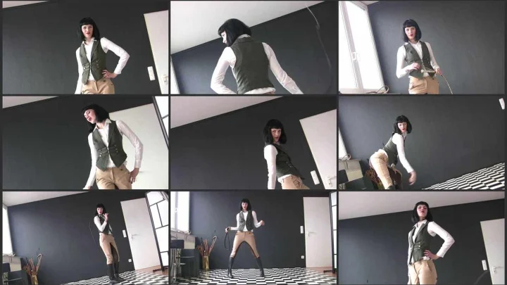 Screenshot 1 aus Strong Bullwhip Education 2 – German Femdom Mia Mane (Miss Melena)