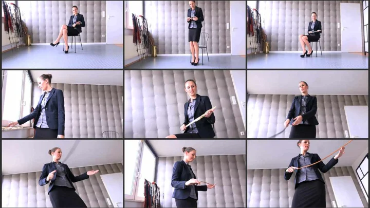 Screenshot 1 aus Preparing For Punishment – German Femdom Patrizia