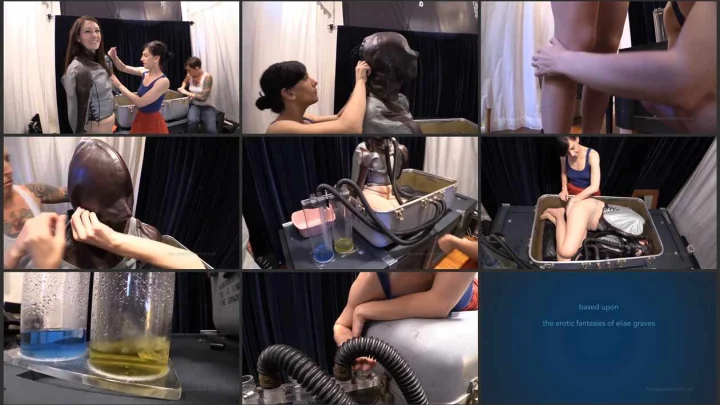 Screenshot 1 aus Lezdom Straitjacket, The Butterfly Effect – Elise Graves and Charlotte Fetish