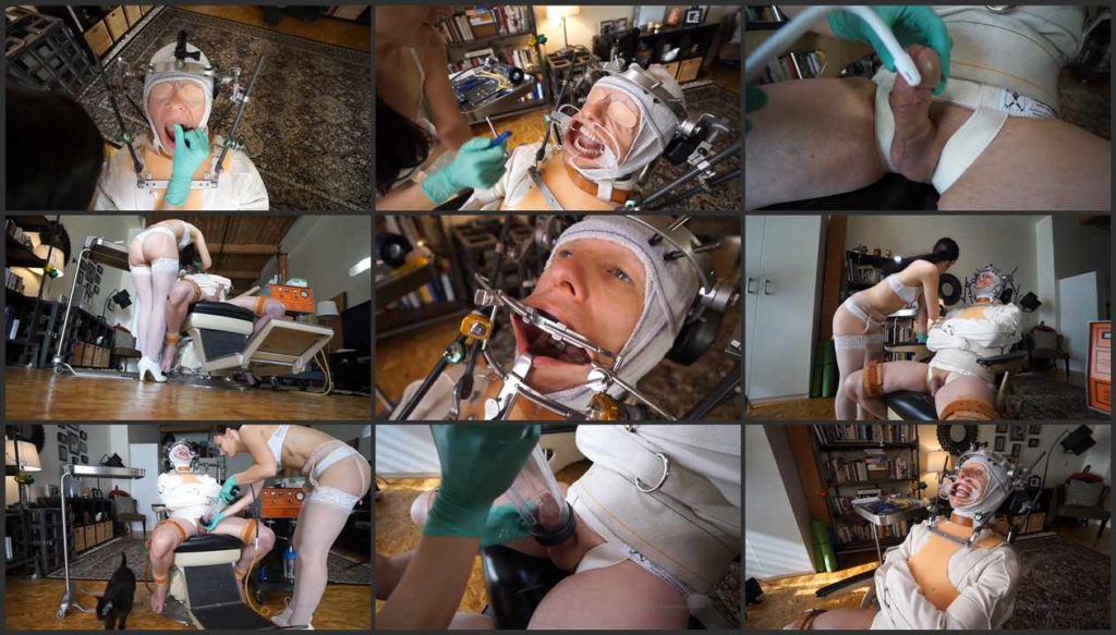 Neck Brace Fetish Stange Hobbies At The Dentist Elise Graves And