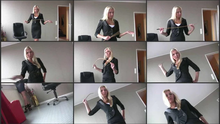 Screenshot 1 aus Femdom POV Punishment – A Painful Caning with Claudia