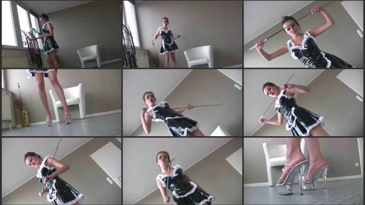 Screenshot 1 aus POV Femdom Role Play, The Brutal Maid with Miss Joanna