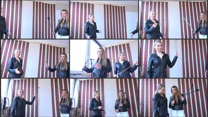 Screenshot 1 aus Teaching The New Lady How To Whip – Poland Femdom Lady Maya and Miss Rubin