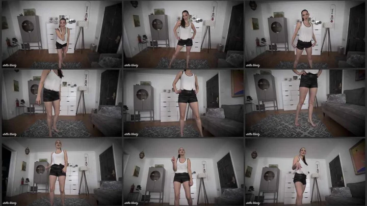 Screenshot 1 aus POV Height Humiliation, Kicking and Shrinking – Stella Liberty Video
