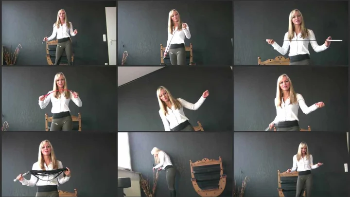 Screenshot 1 aus Femdom POV Whipping, Mistress Preparation With Mistress Gia Gold