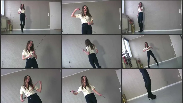 Screenshot 1 aus POV Whipping, The Cruel Riding Mistress with Miss Joanna