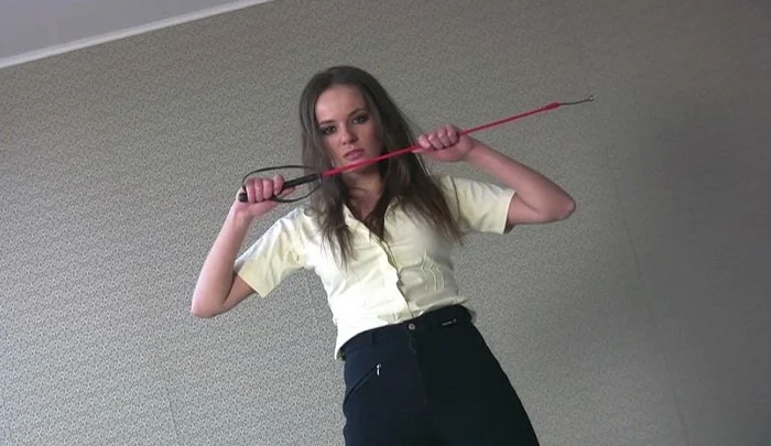 POV Whipping, The Cruel Riding Mistress with Miss Joanna