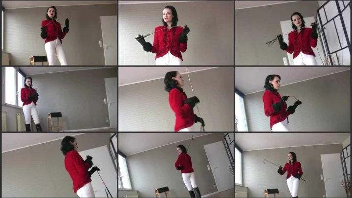 Screenshot 1 aus Femdom Whipping POV, The Strict Riding Mistress with Tara La Luna