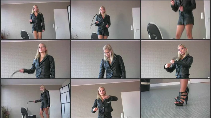 Screenshot 1 aus Femdom POV Whipping, Cracking Whips Of Pain with Miss Theresa