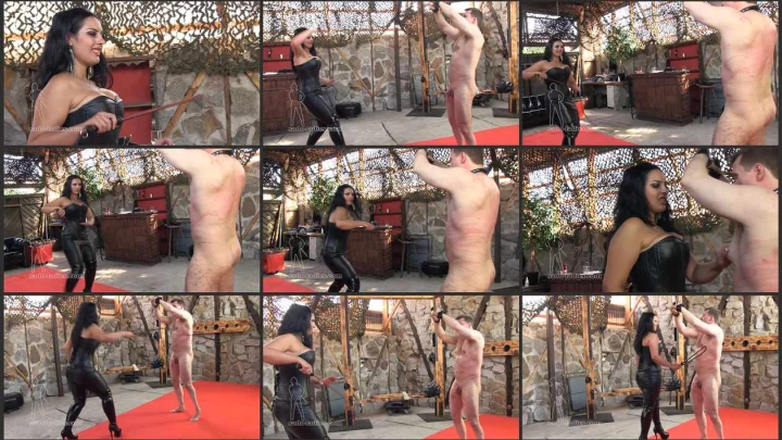 Screenshot 1 aus Extreme Corporal Punishment, My Whip Will Make You Singing with Mistress Ezada