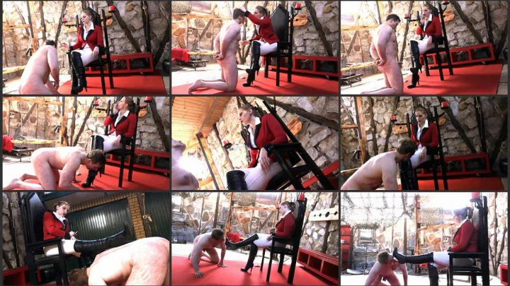 Screenshot 1 aus Boot Domination, Worship The Ridingmistress with Mistress Cloe