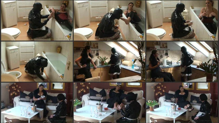 Screenshot 1 aus Forced Crossdressing, Training The Personal Male Maid, Lady Asmondena Femdom Mistress