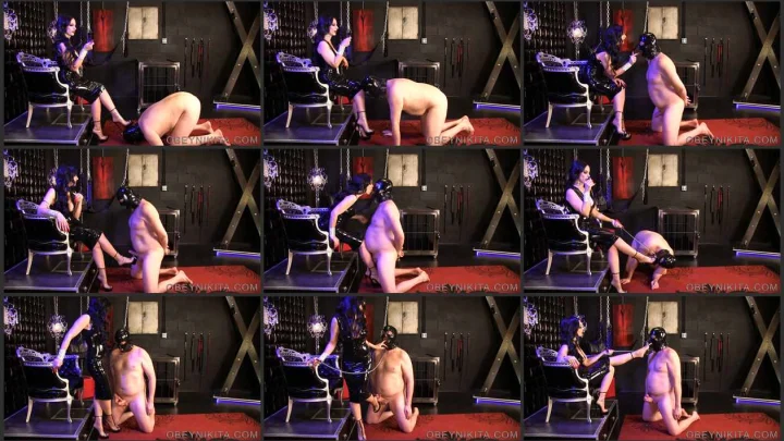 Screenshot 1 aus Boot Domination, Cum For My Clear Booties, Mistress Nikita FemDom Videos