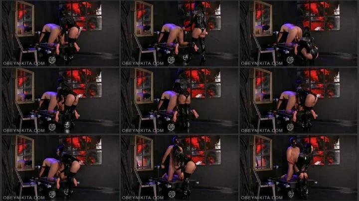 Screenshot 1 aus Paddling Weak Boi, Mistress Nikita FemDom Videos