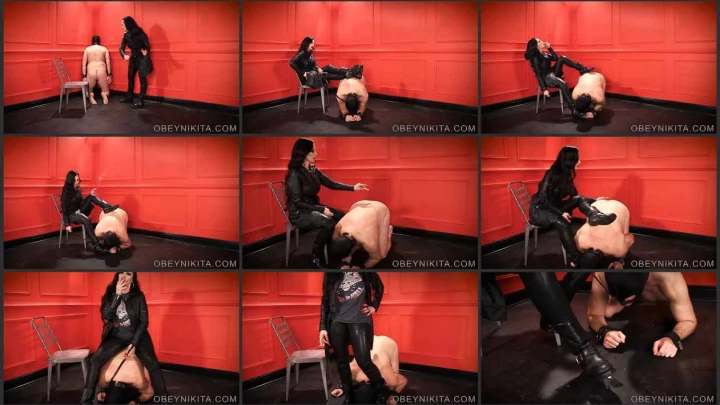 Screenshot 1 aus Boot Domination, Moto Boot Bitch with Mistress Nikita