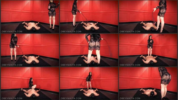 Screenshot 1 aus Flogging, Slug Whipped with Mistress Nikita