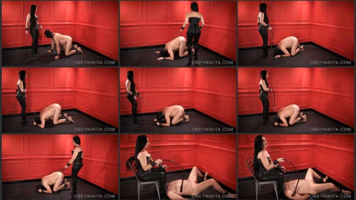 Screenshot 1 aus Corporal Punishment, Kiss My Boots Whippingboi with Mistress Nikita