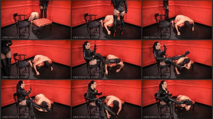 Screenshot 1 aus Boot Domination, Boot Owned Sole Licker with Mistress Nikita