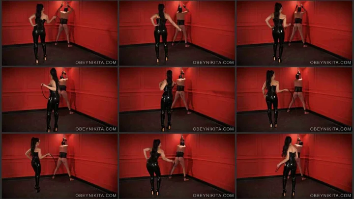 Screenshot 1 aus Latex  Whipping, Scared Of My Whip with Mistress Nikita