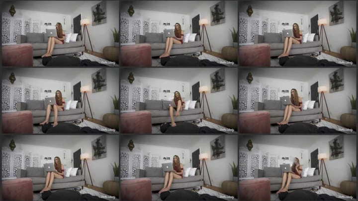 Screenshot 1 aus Foot Slave Training, Human Footstool at Workt – Stella Liberty Video