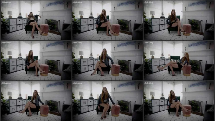 Screenshot 1 aus Feet Joi, Your Folks Are Napping – Stella Liberty Video