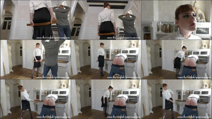 Screenshot 1 aus Miss Zoe Page Punishes The Panty Perv