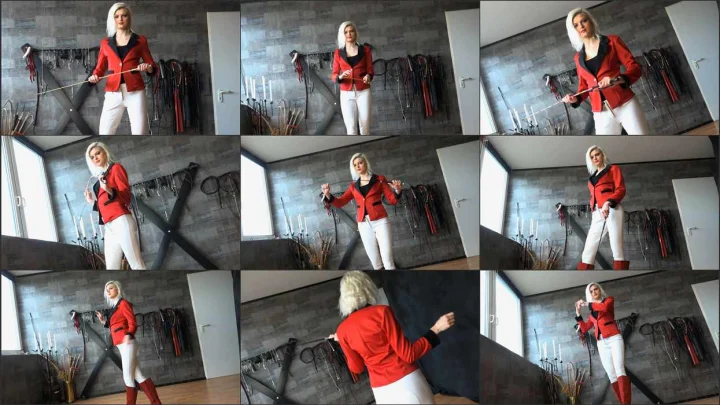 Screenshot 1 aus POV Whipping, The Riding Mistress which Miss Blaze