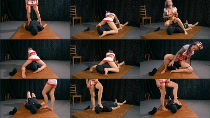 Screenshot 1 aus Foot Worship, The New Foot Fetish Cure with Mistress Anette