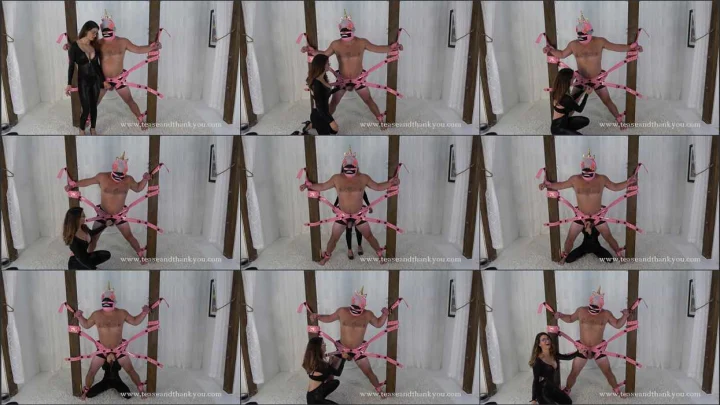 Screenshot 1 aus Bondage and Ball Crushing Cheat Code with Kat Turner