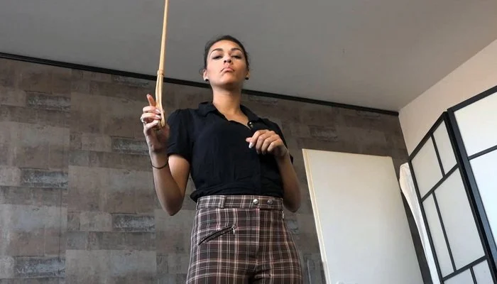 Video abspielen: Whipping POV, The Beautiful Ridingmistress with Miss Dee