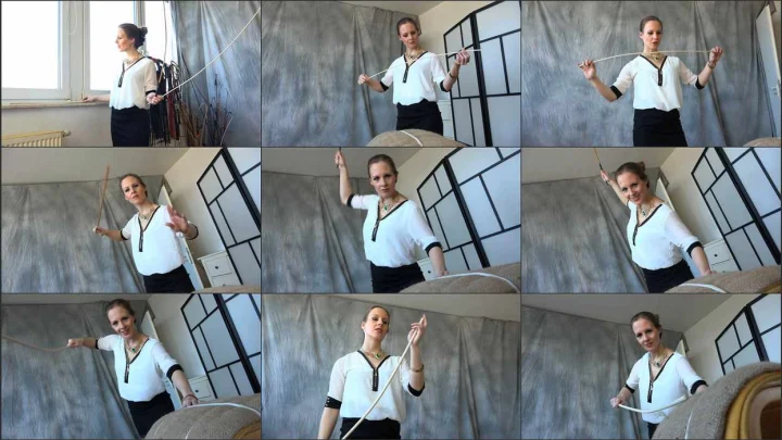 Screenshot 1 aus POV Caning Virtual Domination Exercises with Lady Fantine
