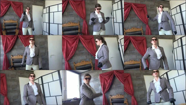Screenshot 2 aus FemDom POV Whipping, Superhard Ridingmistress with Miss Feather