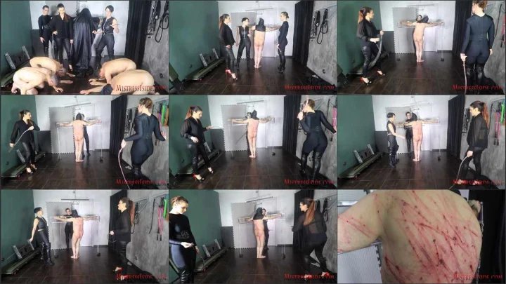 Screenshot 1 aus Executrix Double Domination, The Crucifixion with Mistress Iside