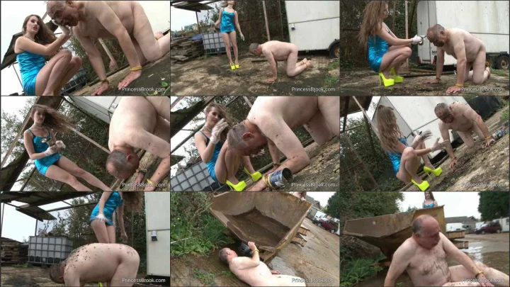 Screenshot 1 aus Public Humiliation, This Is How To Treat A Slave with Princess Brook