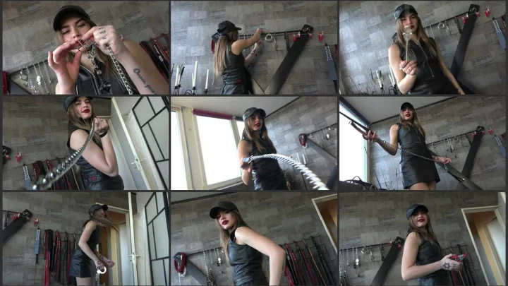 Screenshot 1 aus Felicitous New POV Adventure, Hot Lady in Leather 2 with Mistress Sybilla