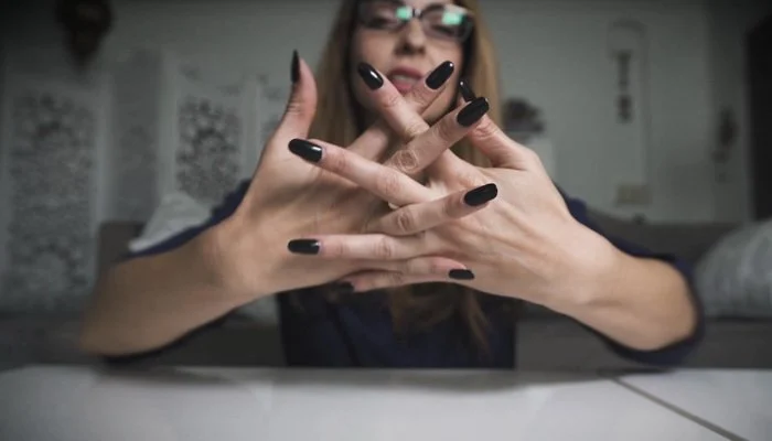 POV Hand Fetish – My Natural Claws with Stella Liberty