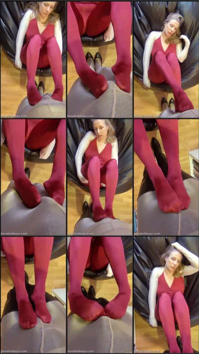 Screenshot 1 aus Pantyhose Footjob Smartphone and Tablet Format with Lady Dina