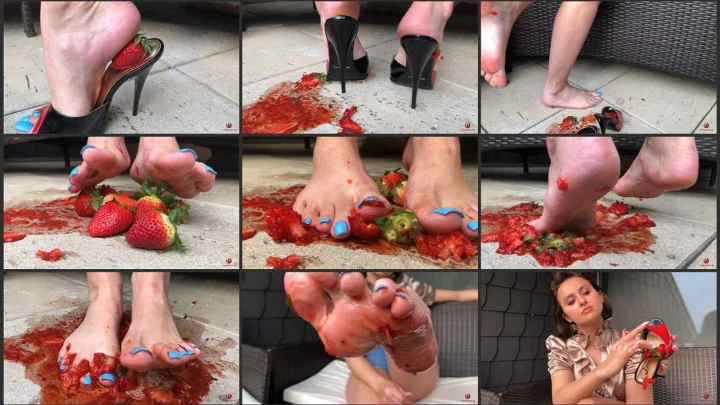 Screenshot 1 aus Feet and Food – Strawberry Crush