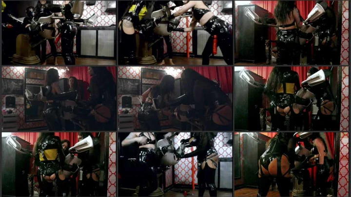 Screenshot 1 aus 5 Forced Anal Orgasms with Cybill Troy, Goddess Tangent and Madam V