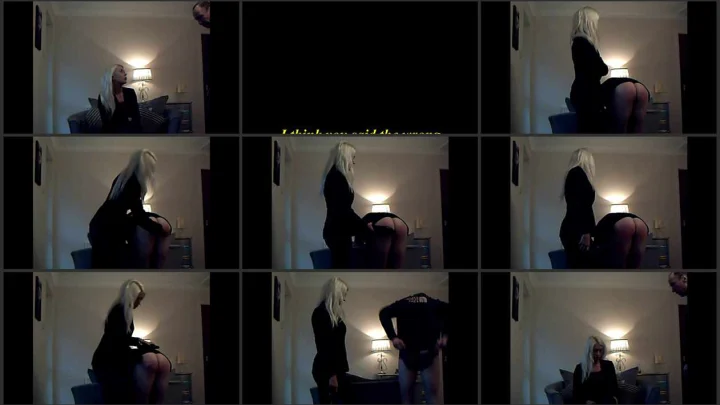 Screenshot 1 aus Slipper Spanking with Miss Lucy