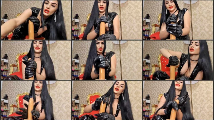 Screenshot 1 aus Mistress Ambra in The Dick Milking POV Game