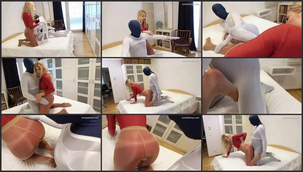 Red Zentai Session With Larissa Part 2 At Femdom Download Or Watch