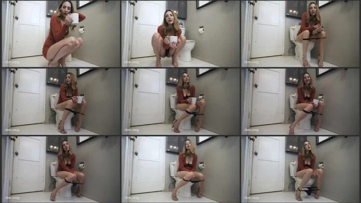 Screenshot 1 aus Toilet POV Fetish Almost Out of Toilet Paper