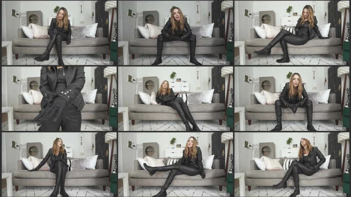 Screenshot 1 aus Alltäglicher Lederlook POV Fetisch Clip