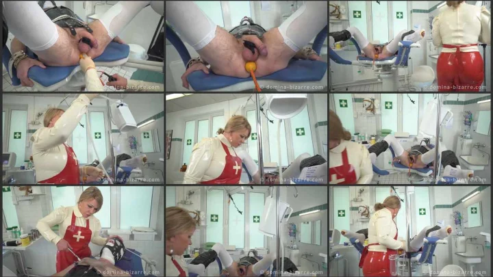 Screenshot 1 aus Femdom Latex Klinik Keine Routineuntersuchung with Lady Mercedes- Part 3