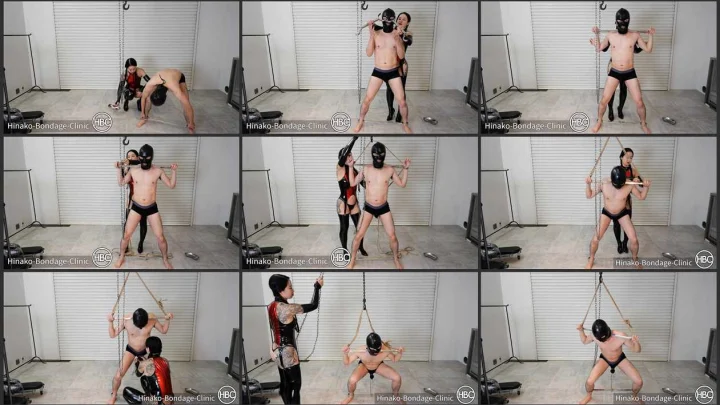 Screenshot 1 aus Eisenstange, die Beine und Kugeln befestigt, schmerzhafter Zustand für die schwersten Masochisten