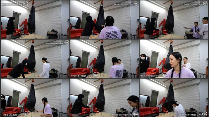 Screenshot 1 aus Leather Sandbag Boy Gets Whipped By 3 Girls and Abandoned