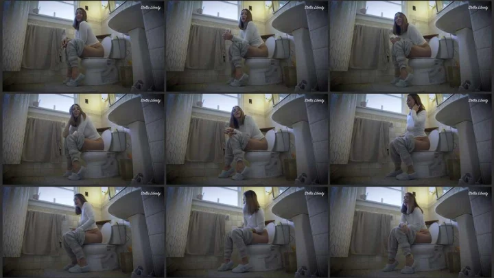 Screenshot 1 aus Super rutschige Jibbers machen es sich gemütlich auf meiner Toilette
