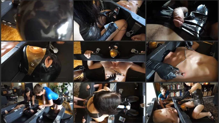 Screenshot 1 aus Elise Graves, Mercy West und Tony Orlando in Serious Bondage Lager Tabelle